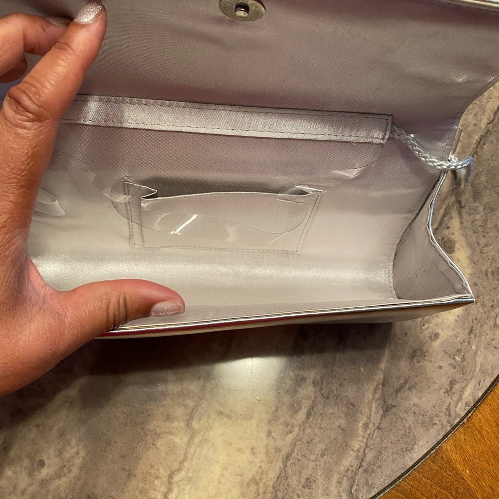 Purse:silver - Picture 3 of 4